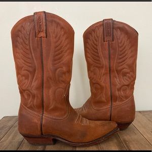 Vintage Boulet Cowboy Boots